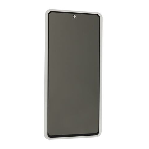 Staklena folija (zastitno kaljeno staklo) za ekran PRIVACY 2.5D full glue - Samsung A715 Galaxy A71/N770 Galaxy Note 10 Lite crna (MS).