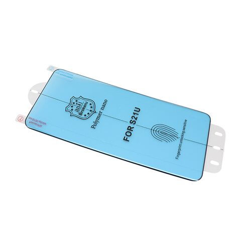 Zastitna folija za ekran POLYMER NANO - Samsung G998 Galaxy S21 Ultra crna (MS).