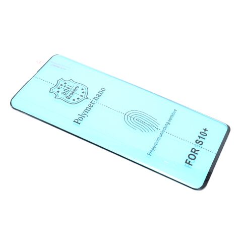 Zastitna folija za ekran POLYMER NANO - Samsung G975F Galaxy S10 Plus crna (MS).