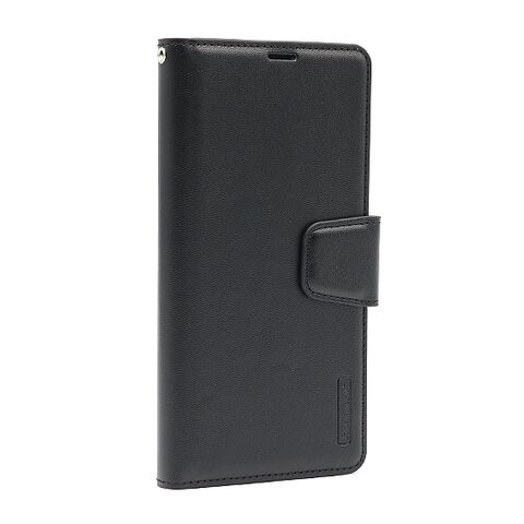Zastitna maska (futrola) na preklop (bi fold) HANMAN II - Huawei P40 Lite/Nova 7i/Nova 6 SE crna (MS).