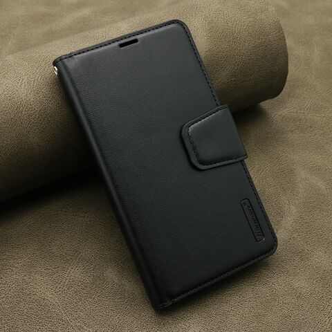 Zastitna maska (futrola) na preklop (bi fold) HANMAN II - iPhone 15 crna (MS).