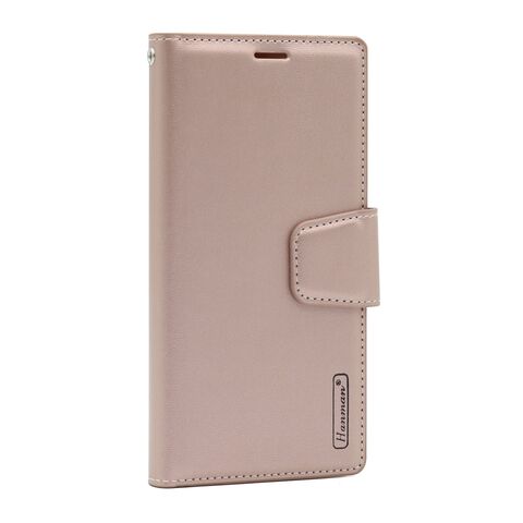 Zastitna maska (futrola) na preklop (bi fold) HANMAN II - Samsung S911B Galaxy S23 svetlo roze (MS).