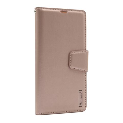 Zastitna maska (futrola) na preklop (bi fold) HANMAN II - Samsung A325 Galaxy A32 4G (EU) svetlo roze (MS).