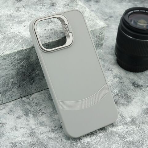 Zastitna maska (futrola) CAMERA HOLDER - iPhone 14 Pro Max (6.7) siva (MS).