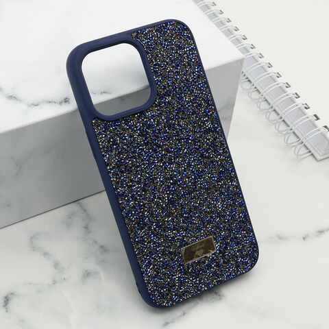 Zastitna maska (futrola) DIAMOND SELECTION - iPhone 14 Pro Max (6.7) plava (MS).