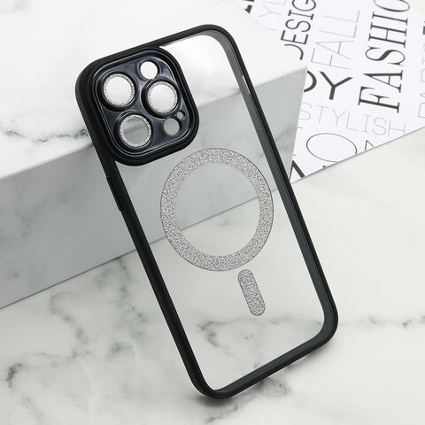 Zastitna maska (futrola) DIAMOND MagSafe - iPhone 14 Pro Max (6.7) crna (MS).