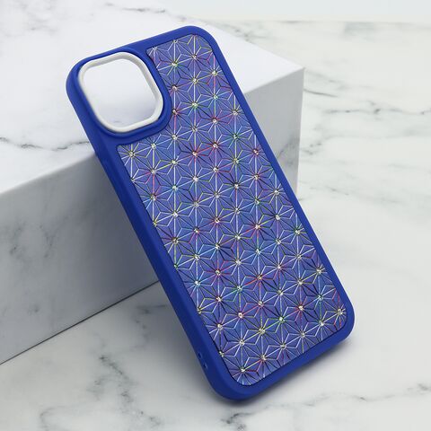 Zastitna maska (futrola) CRYSTAL SPARK - Iphone 14 Plus (6.7) plava (MS).