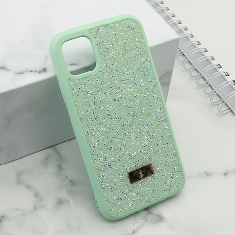 Zastitna maska (futrola) DIAMOND SELECTION - iPhone 11 (6.1) mint (MS).