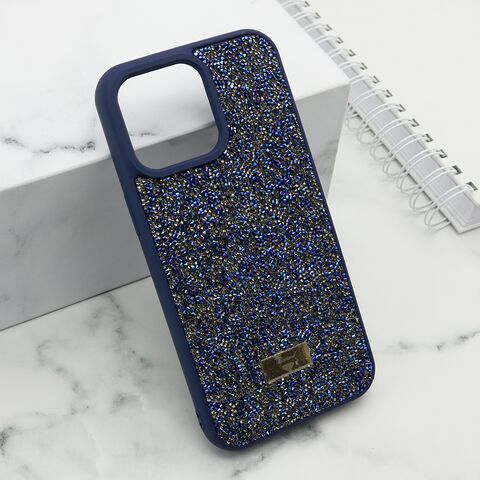 Zastitna maska (futrola) DIAMOND SELECTION - iPhone 15 Pro Max (6.7) plava (MS).