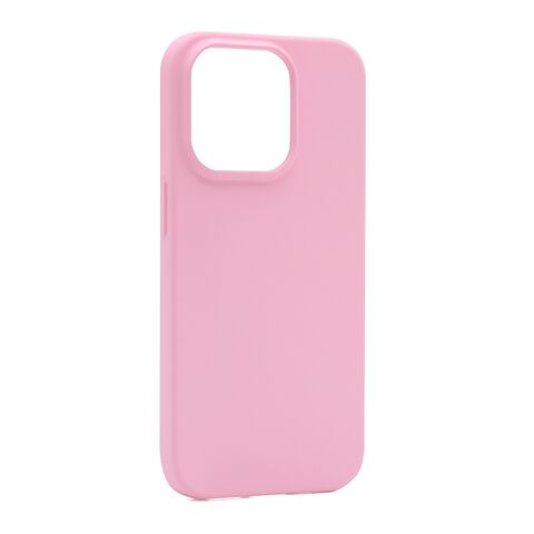 Zastitna maska (futrola) GENTLE COLOR - iPhone 14 Pro roze (MS).