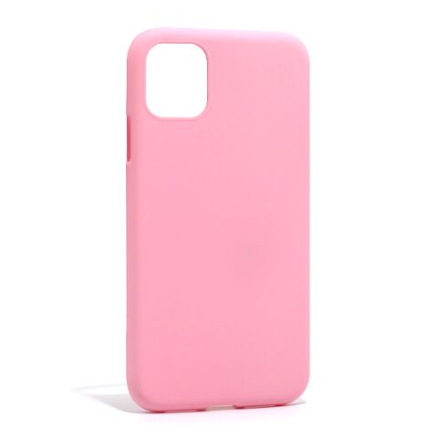 Zastitna maska (futrola) GENTLE COLOR - iPhone 11 (6.1) roze (MS).
