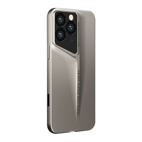 Zastitna maska (futrola) ELEGANCY - iPhone 16 Pro (6.3) zlatna (MS).