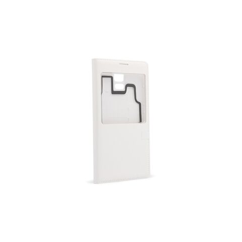 Zastitna maska (futrola) Fashion View Back cover - Samsung I9600 S5/G900 sa Smart Card Activation bela.