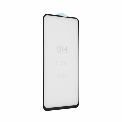 stitno Staklo Staklena folija (zastitno kaljeno staklo) za ekran 5D - Samsung A606F Galaxy A60 crni.