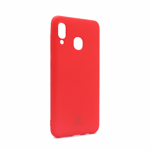 Zastitna maska (futrola) Teracell Giulietta - Samsung A305 Galaxy A30 mat crvena.