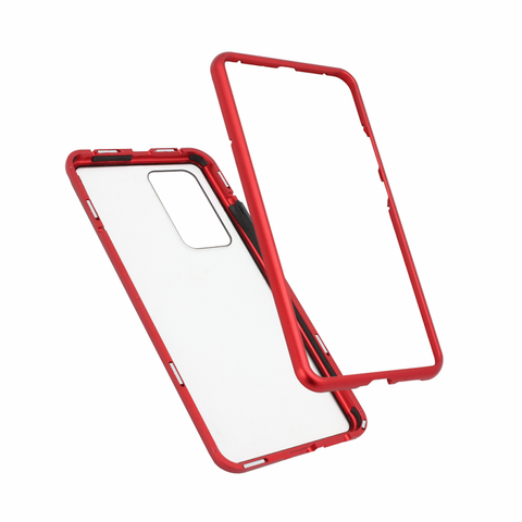 Zastitna maska (futrola) Magnetic - Huawei P40 Pro crvena.