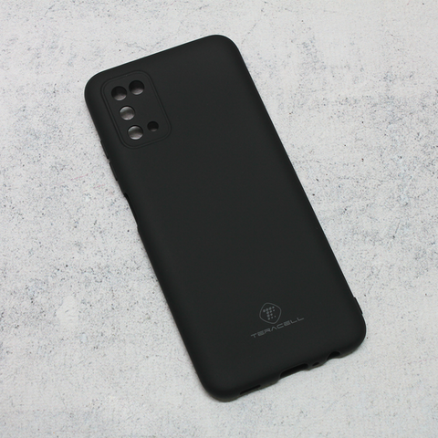 Zastitna maska (futrola) Teracell Giulietta - Samsung A037G Galaxy A03s mat crna.