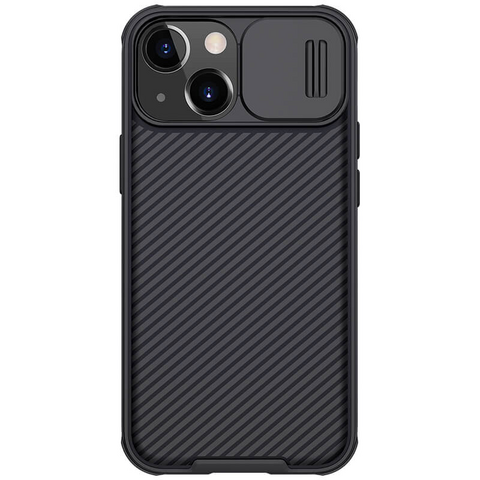 Zastitna maska (futrola) Nillkin CamShield Pro - iPhone 13 Mini crna.