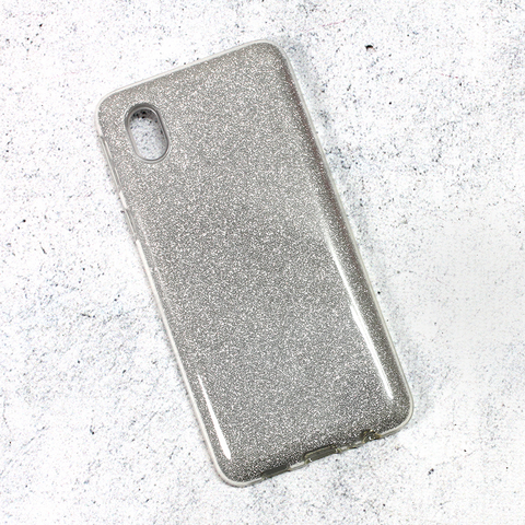 Zastitna maska (futrola) Crystal Dust - Samsung A013F Galaxy A01 Core srebrna.