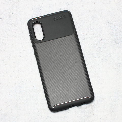 Zastitna maska (futrola) Defender Carbon - Samsung A022 Galaxy A02 crna.