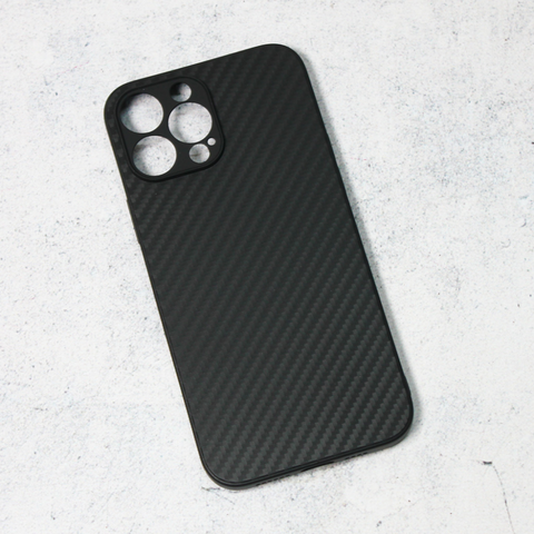 Zastitna maska (futrola) Carbon fiber - iPhone 13 Pro Max 6.7 crna.