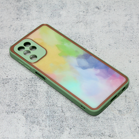 Zastitna maska (futrola) Candy Marble - Samsung A225 Galaxy A22 mint.