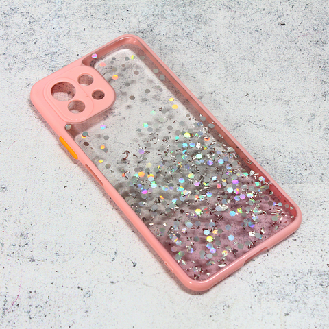 Zastitna maska (futrola) okvir Glitter - Xiaomi Mi 11 Lite roze.
