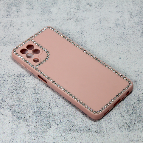 Zastitna maska (futrola) okvir Cirkon - Samsung A225 Galaxy A22 roze.