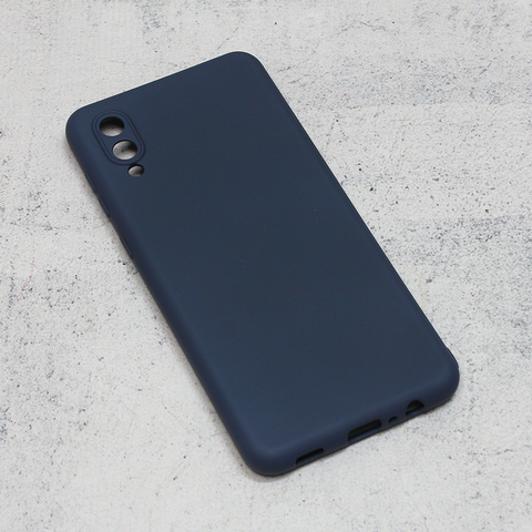 Zastitna maska (futrola) Teracell Giulietta - Samsung A022 Galaxy A02 mat tamno plava.