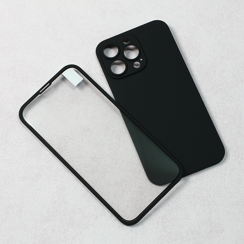 Zastitna maska (futrola) Slim 360 Full - iPhone 13 Pro crna.