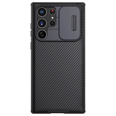 Zastitna maska (futrola) Nillkin CamShield Pro - Samsung Galaxy S22 Ultra 5G crna.