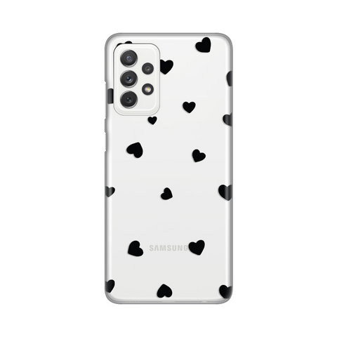 Zastitna ultra tanka (skin) maska / futrola PRINT - Samsung A73 5G Hearts.