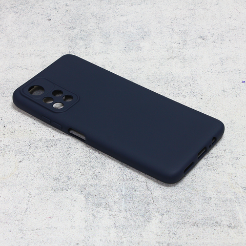 Zastitna maska (futrola) Teracell Giulietta - Xiaomi Redmi Note 11T 5G/Poco M4 Pro 5G mat tamno plava.