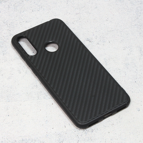 Zastitna maska (futrola) Carbon fiber - Huawei Y6 (2019) /Honor 8A crna.