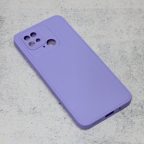 Zastitna maska (futrola) 3D Camera - Xiaomi Redmi 10C ljubicasta.
