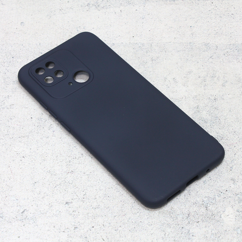 Zastitna maska (futrola) Teracell Giulietta - Xiaomi Redmi 10C mat tamno plava.