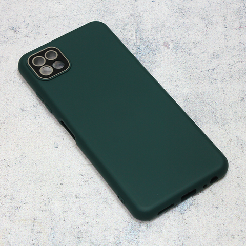 Zastitna maska (futrola) Soft TPU - Samsung A226 Galaxy A22 5G tamno zelena.