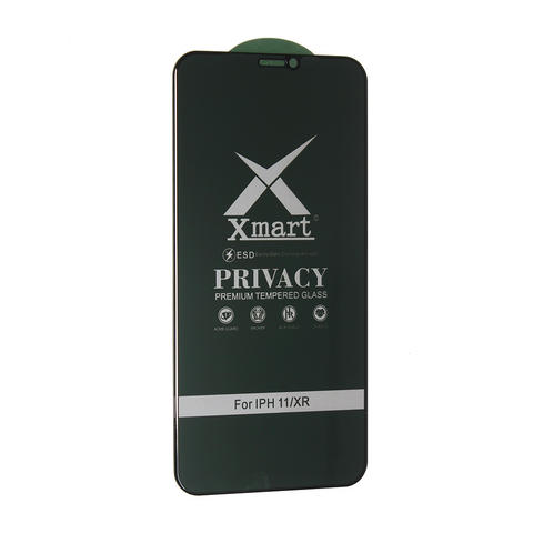 stitno staklo Staklena folija (zastitno kaljeno staklo) za ekran X mart 9D Privacy - iPhone 11 6.1.