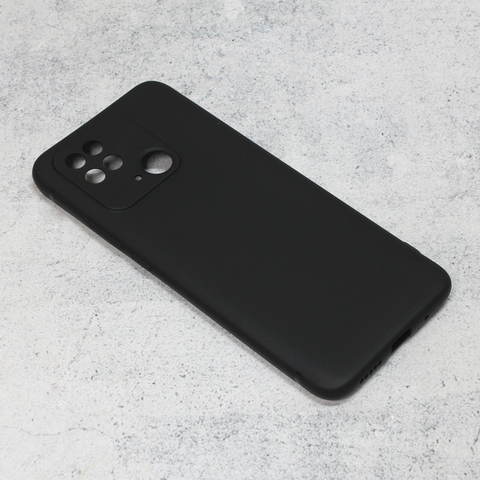 Zastitna silikonska maska (futrola) Ultra Thin - Xiaomi Redmi 10C mat crna.
