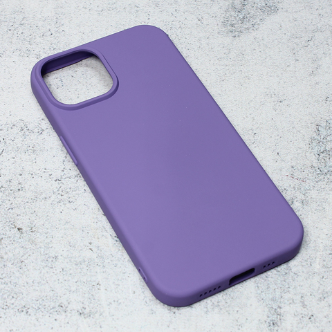 Zastitna maska (futrola) Nano Silikon - iPhone 14 ljubicasta.