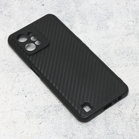 Zastitna maska (futrola) Carbon fiber - Realme C31 crna.