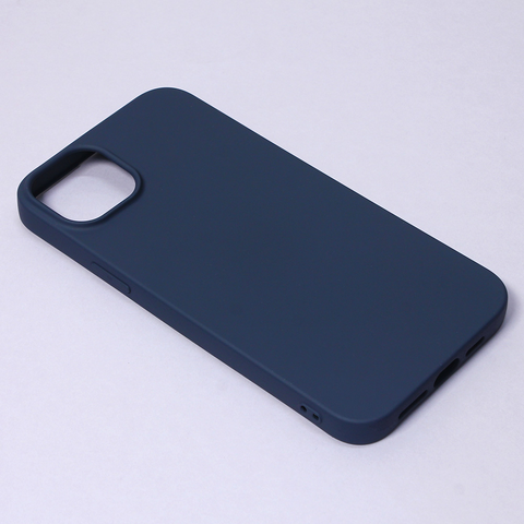 Zastitna maska (futrola) Teracell Giulietta - iPhone 14 Plus mat tamno plava.