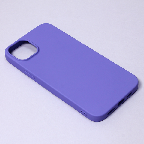 Zastitna maska (futrola) Teracell Giulietta - iPhone 14 Plus mat ljubicasta.
