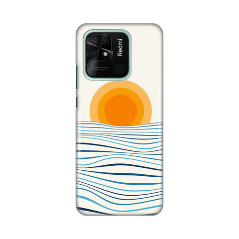 Zastitna silikonska maska (futrola) PRINT - Xiaomi Redmi 10C Sunset.