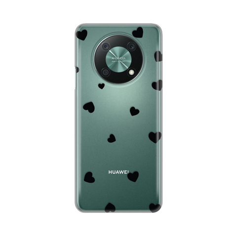 Zastitna ultra tanka (skin) maska / futrola PRINT - Huawei Nova Y90 Hearts.