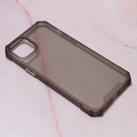 Zastitna maska (futrola) Carbon Crystal - iPhone 14 Plus crna.