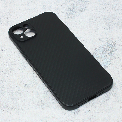 Zastitna maska (futrola) Carbon fiber - iPhone 14 Plus crna.