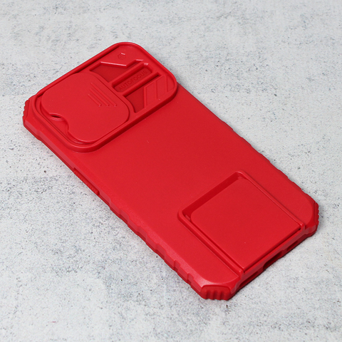 Zastitna maska (futrola) Crashproof Back - iPhone 14 Pro crvena.