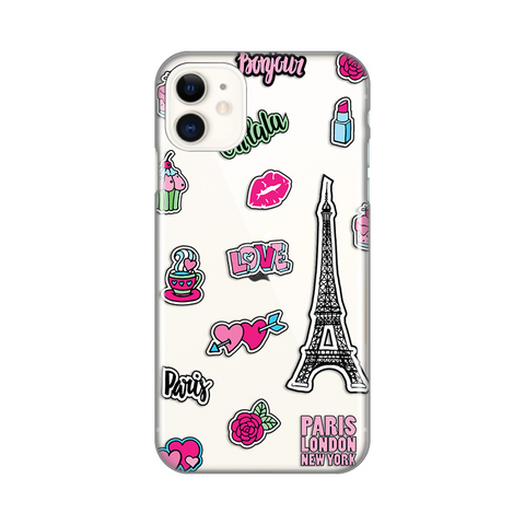 Zastitna ultra tanka (skin) maska / futrola PRINT - iPhone 11 6.1 Love Paris.