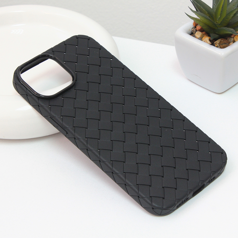 Zastitna maska (futrola) Weave case - iPhone 14 crna.